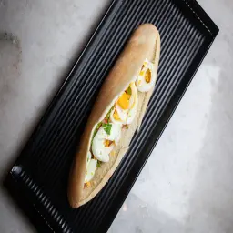 Egg Falafel Sandwich